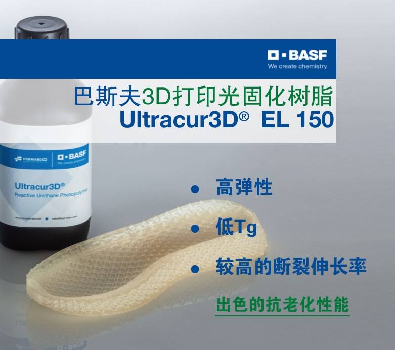  ˹3Dӡ Ultracur3D® EL150 ߏTgߔL(zhng)ʹ̻(sh)֬